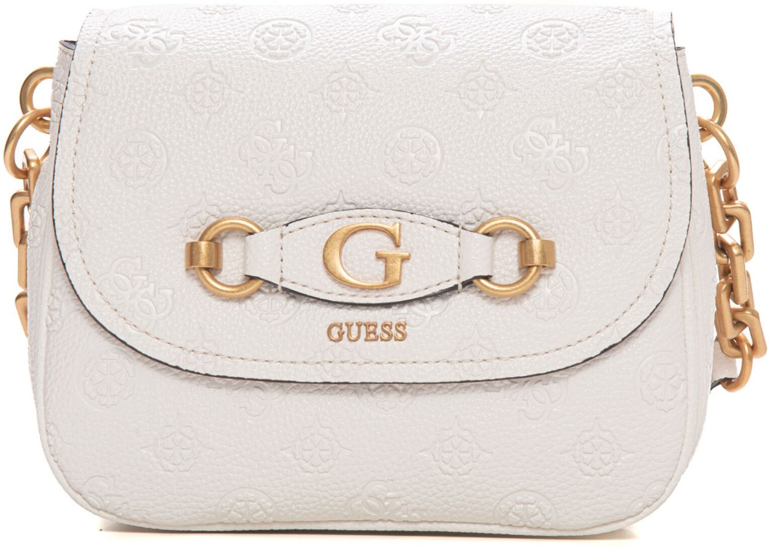 Guess Borsa piccola Izzy peony Bianco Donna UNI