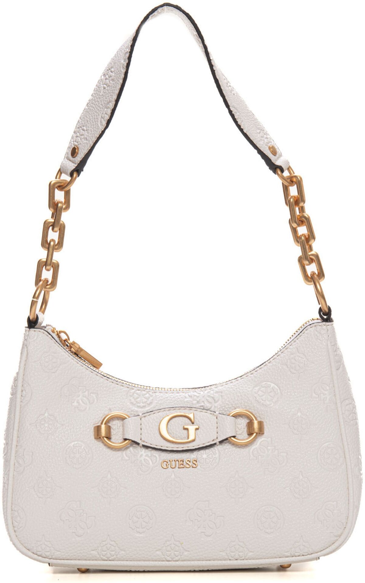 Guess Borsa a spalla izzy peony top Bianco Donna UNI