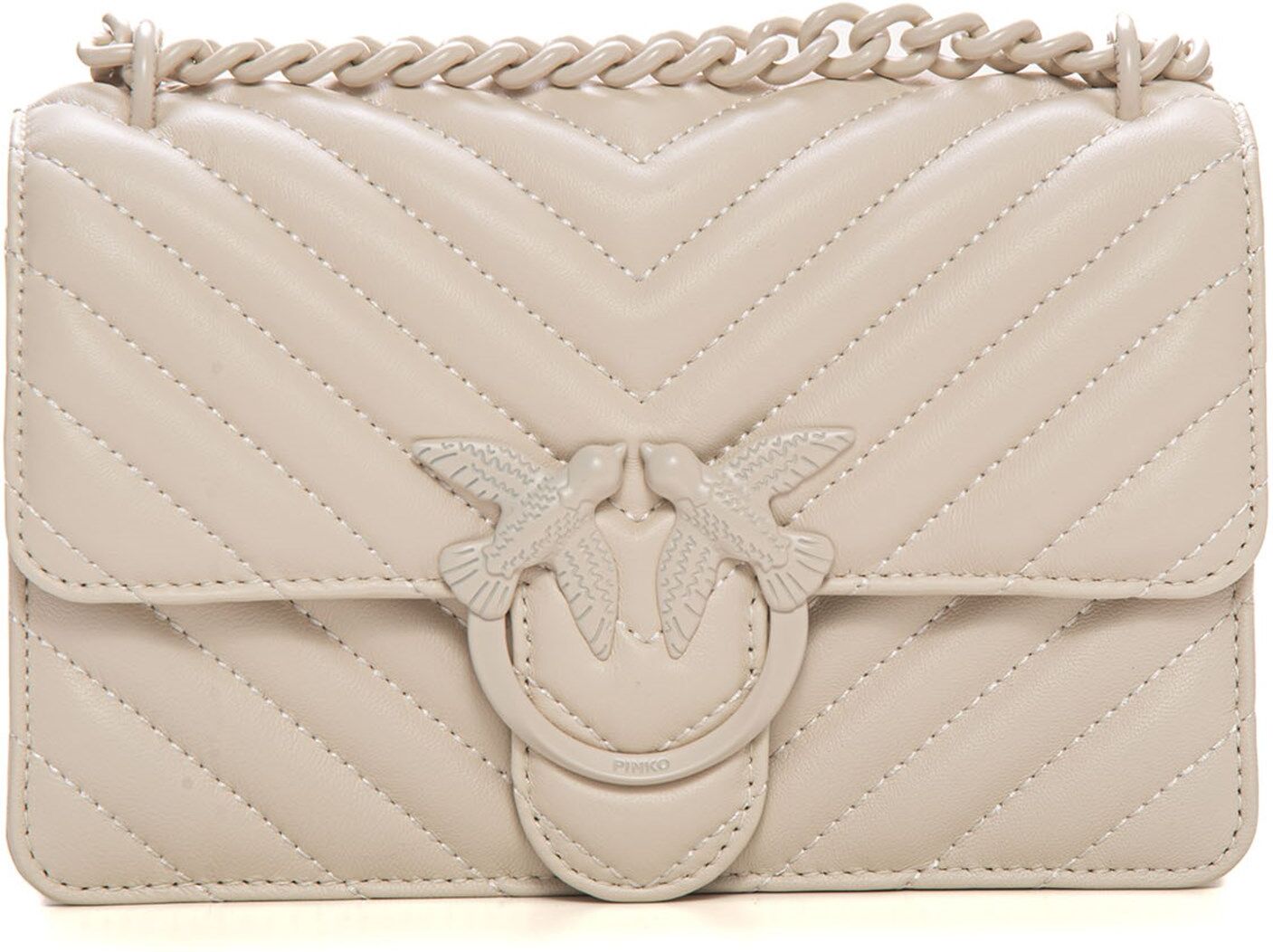 Pinko Borsa rettangolare piccola Love one-mini Bianco Donna UNI