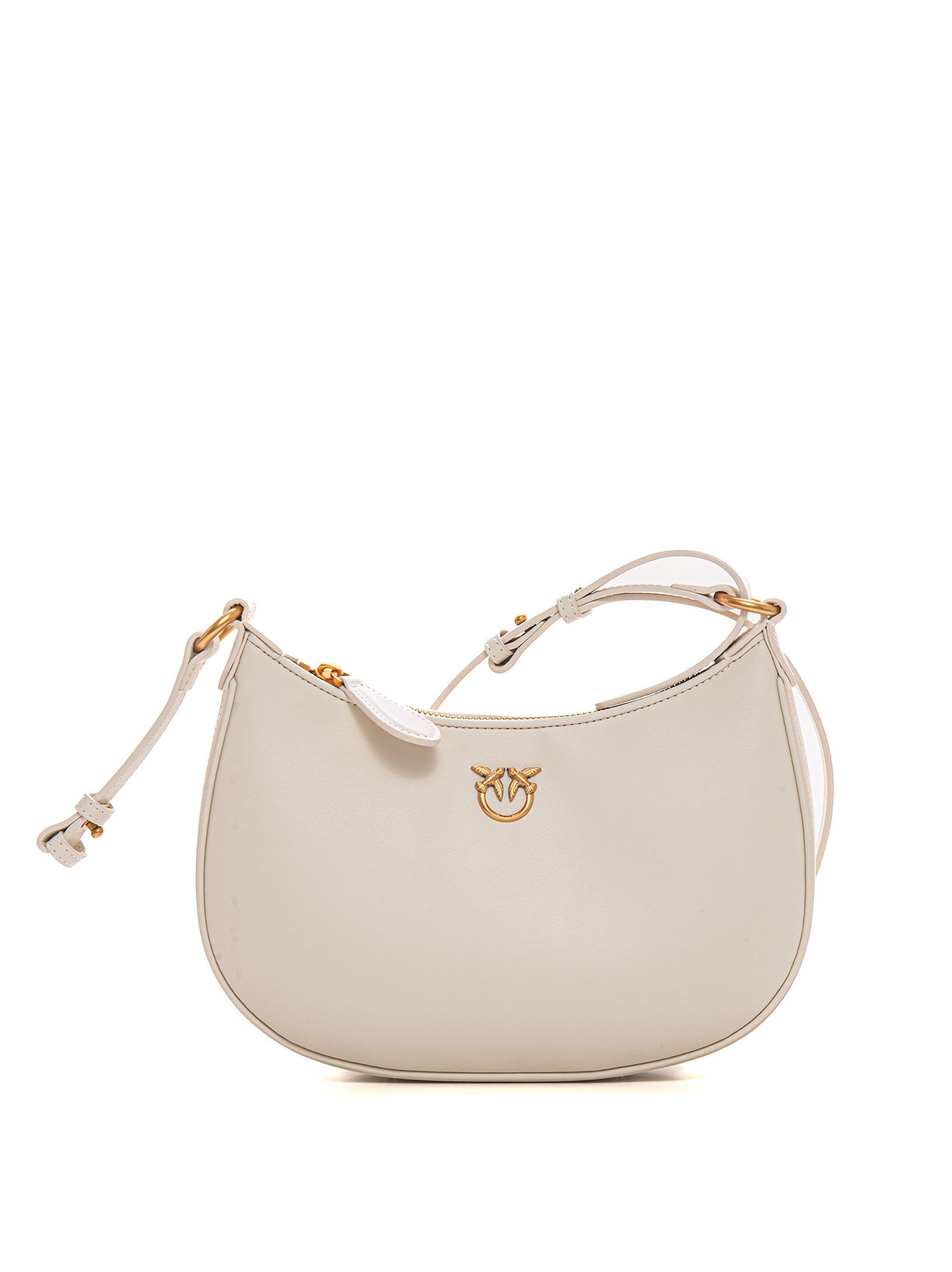 Pinko Borsa mezza luna Half Moon Bianco Donna UNI