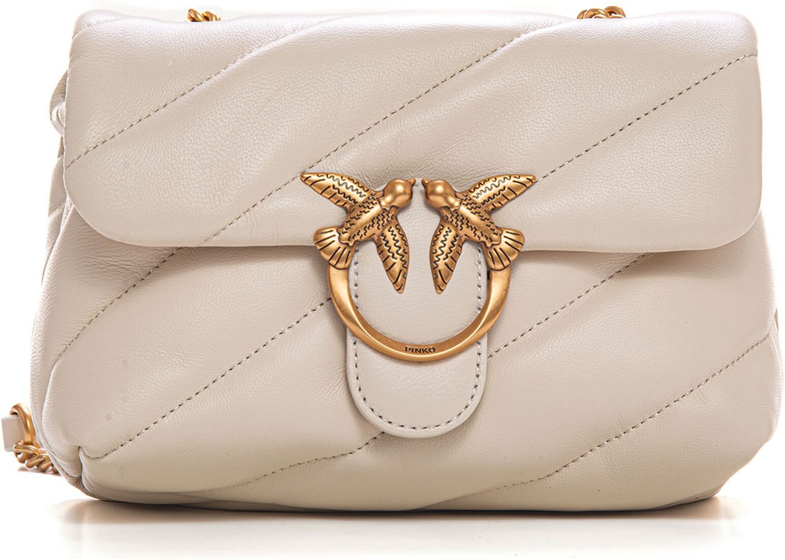 Pinko Borsa modello clutch Love Puff Bianco Donna UNI