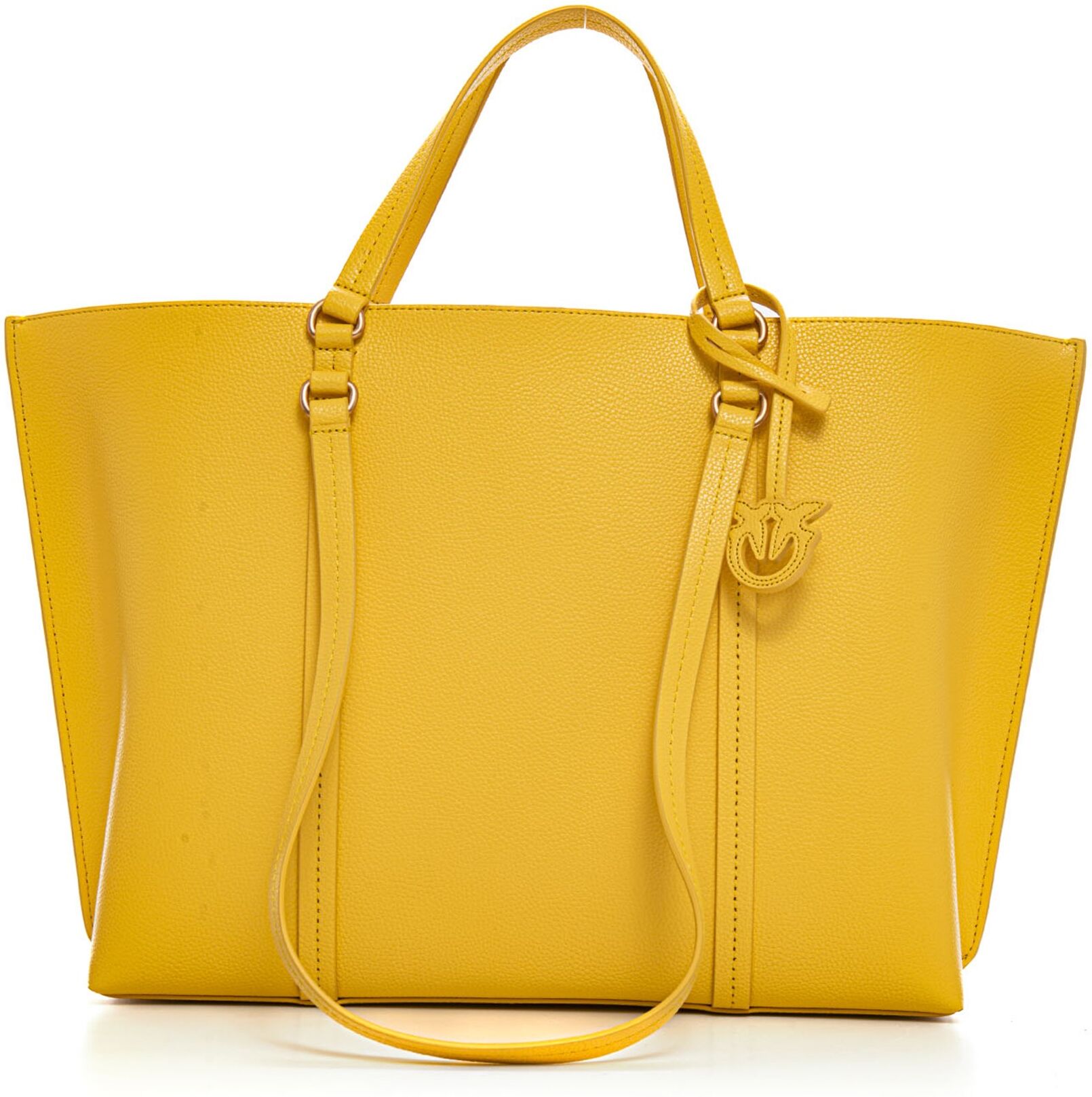 Pinko Borsa modello shopper Carrie Giallo Donna UNI