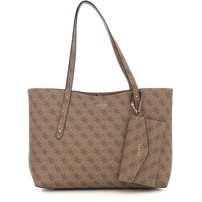 Guess Borsa modello shopper Brenton tote Beige Donna UNI Guess Borsa modello shopper Brenton tote Beige Donna UNI