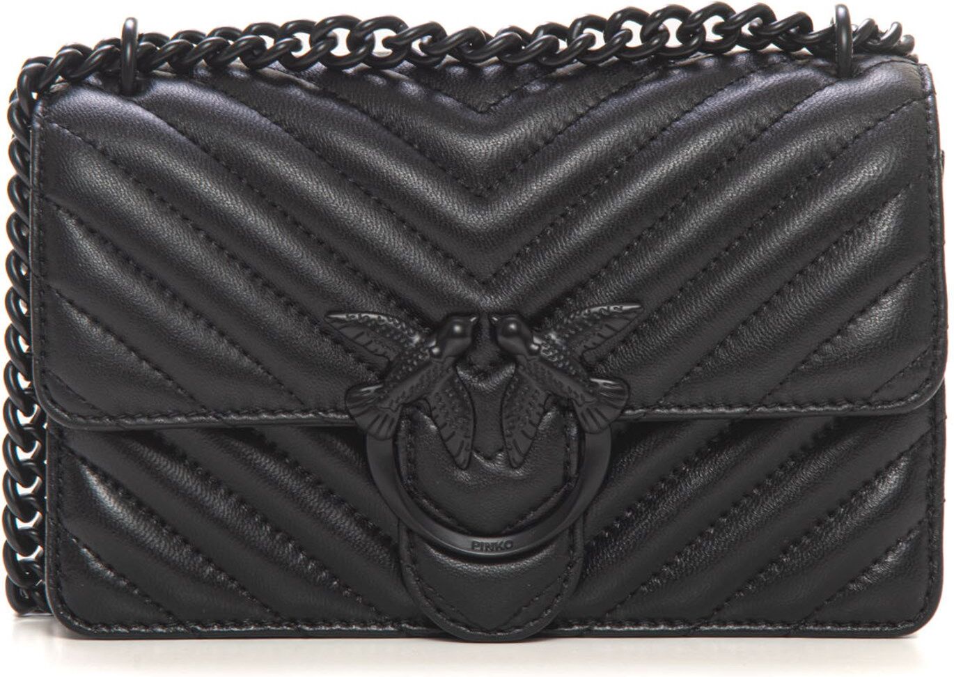 Pinko Borsa rettangolare piccola Love one-mini Nero Donna UNI