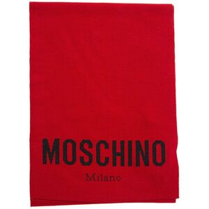 Moschino Sciarpa Rosso Donna UNI