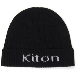 Kiton Cappello Nero Uomo UNI