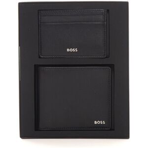 Boss Set portafoglio e portacarte GBBM-8CC-CARDHOLD Nero Uomo UNI