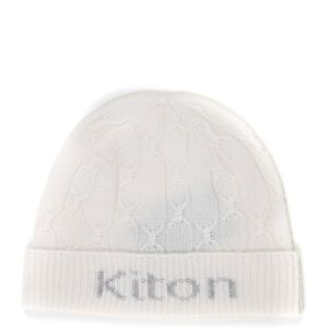 Kiton Cappello Bianco Uomo UNI