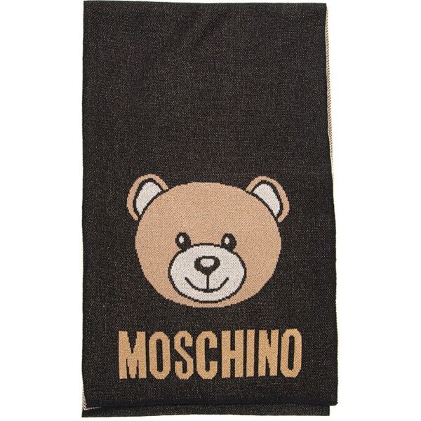 moschino sciarpa nero donna uni