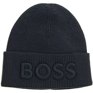 Boss Cappello A Coste Afox Blu Scuro Uomo Uni