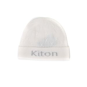 Kiton Cappello Bianco Uomo Uni