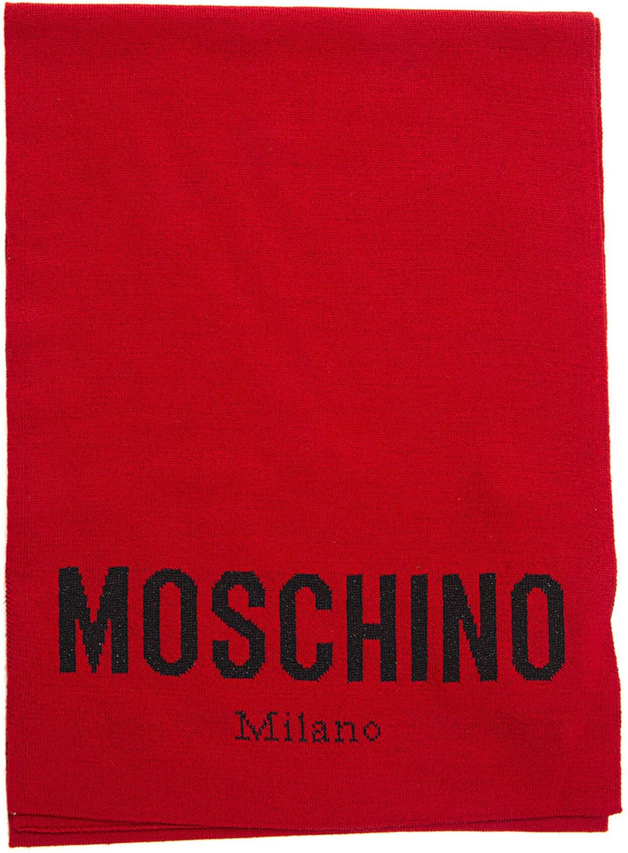 Moschino Sciarpa Rosso Donna UNI