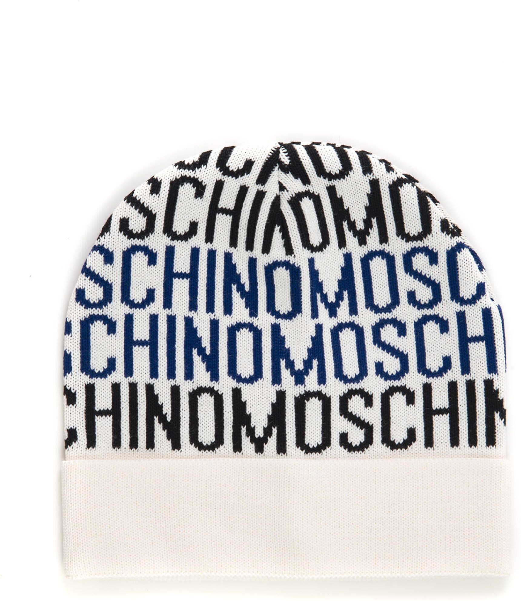 Moschino Cappello Bianco-nero Uomo UNI