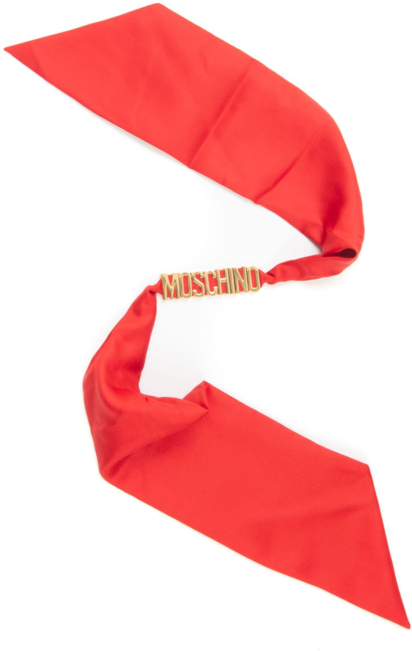 Moschino Sciarpa Rosso Donna UNI