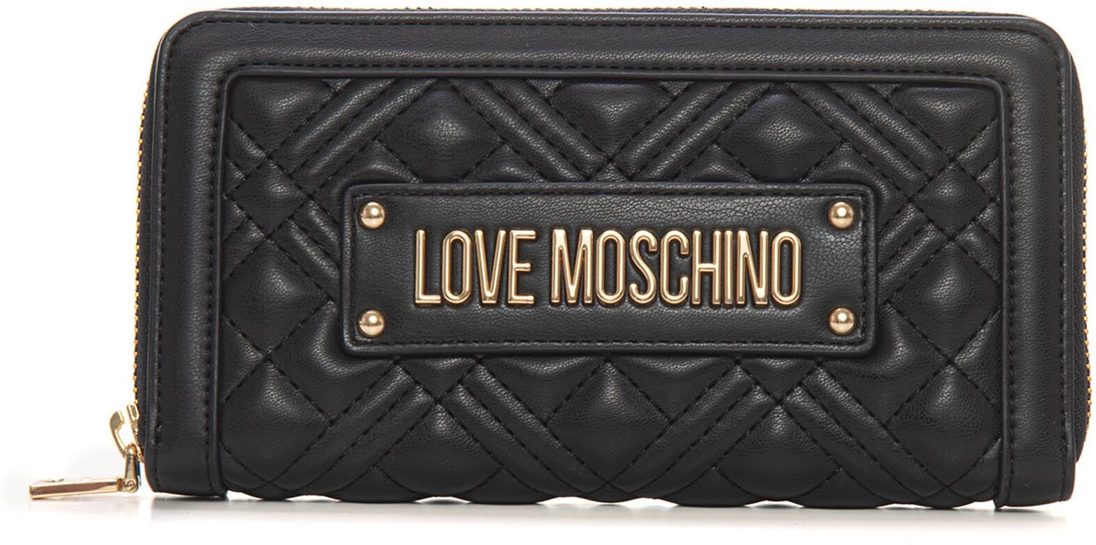 Love Moschino Portafoglio zip around Nero Donna UNI