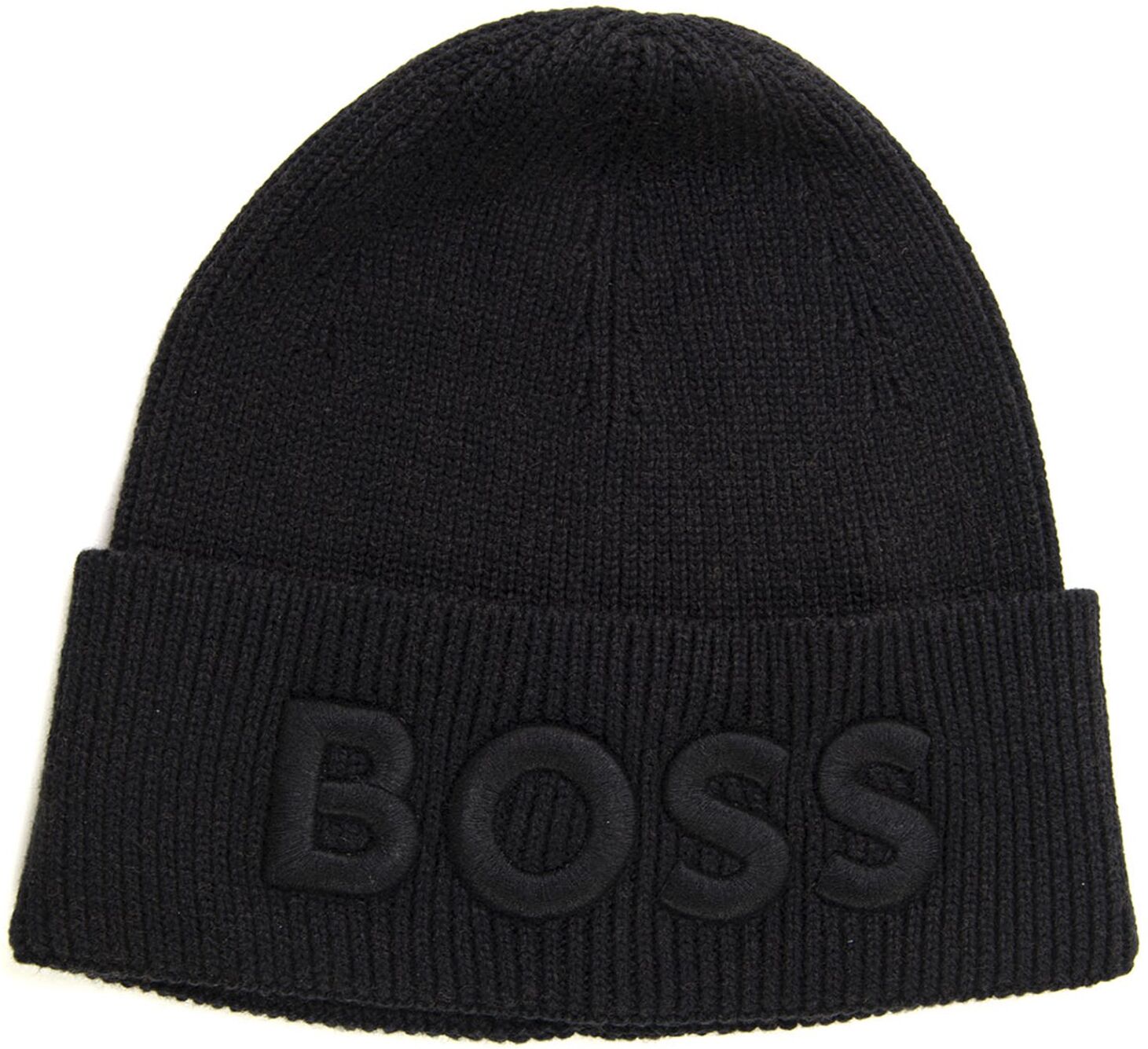 Boss Cappello a coste AFOX Nero Uomo UNI