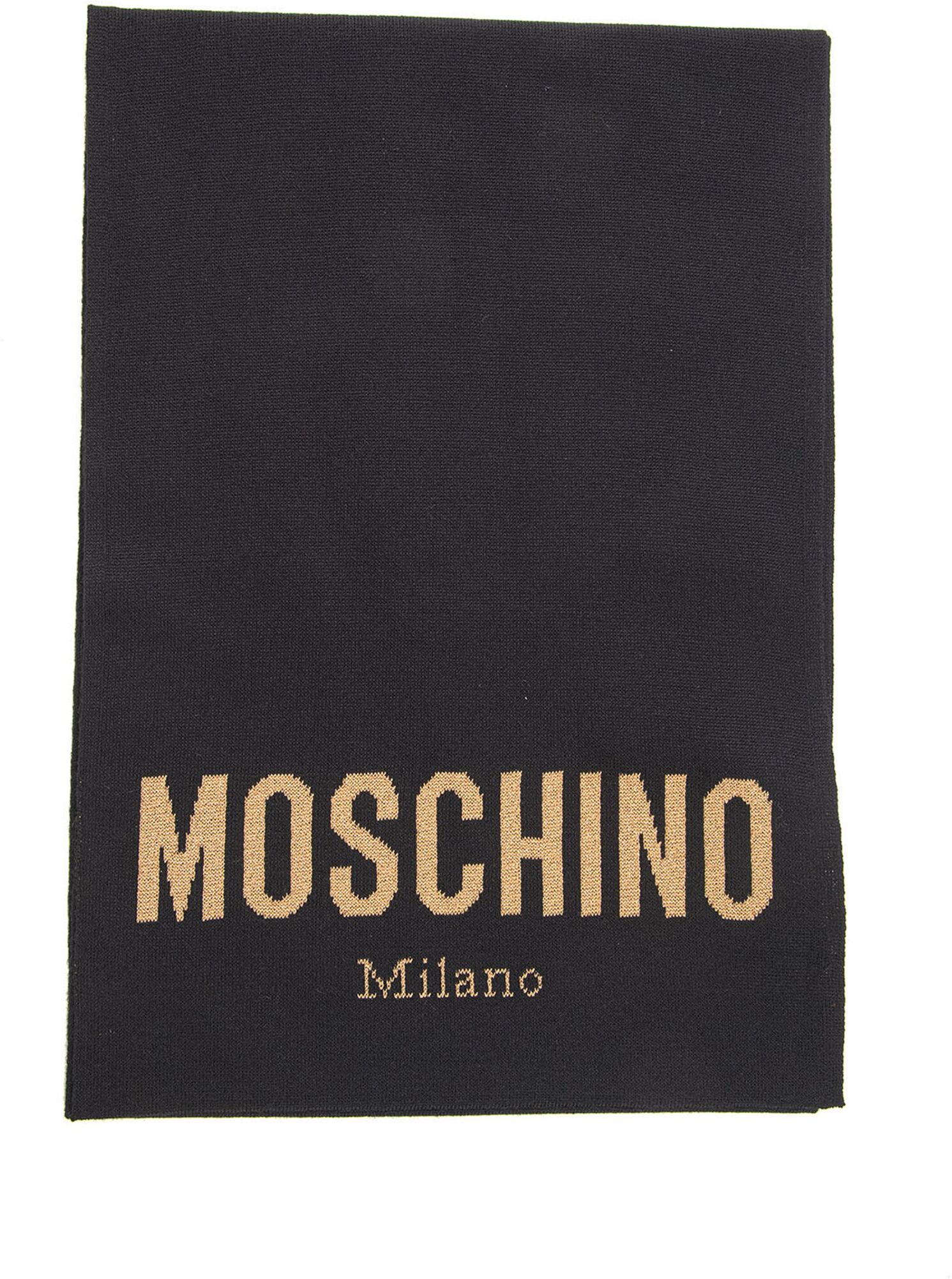 Moschino Sciarpa Nero Donna UNI