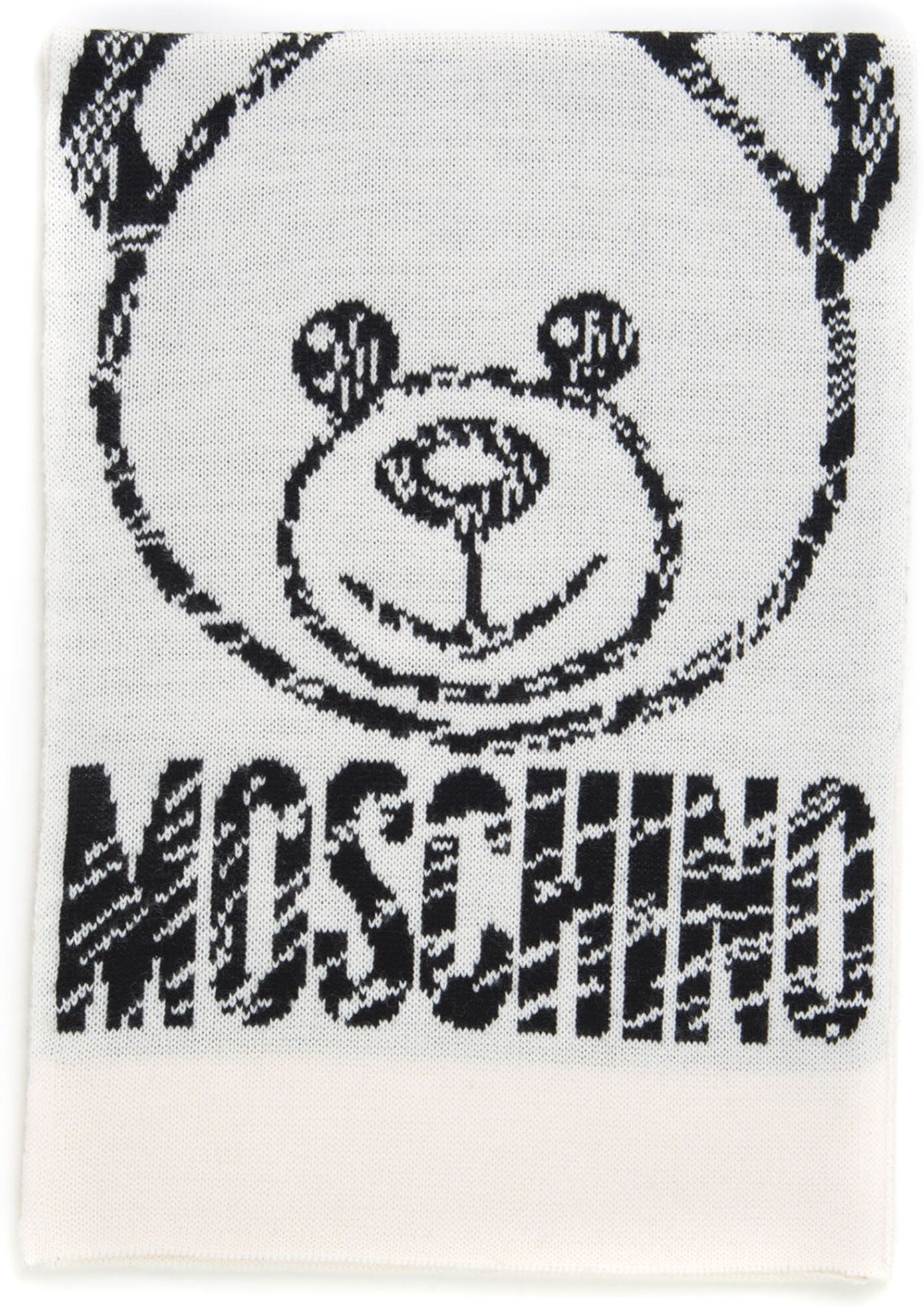 Moschino Sciarpa Bianco Uomo UNI