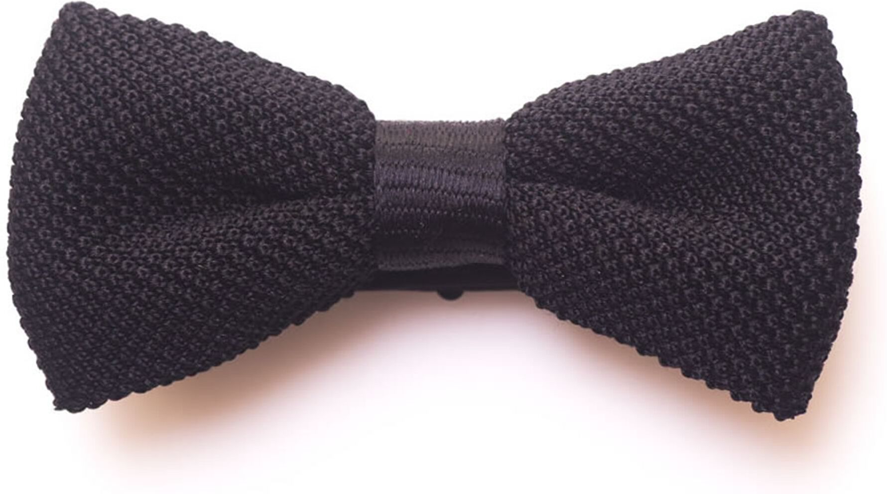 Boss Papillon Bow Tie Knitted Nero Uomo UNI