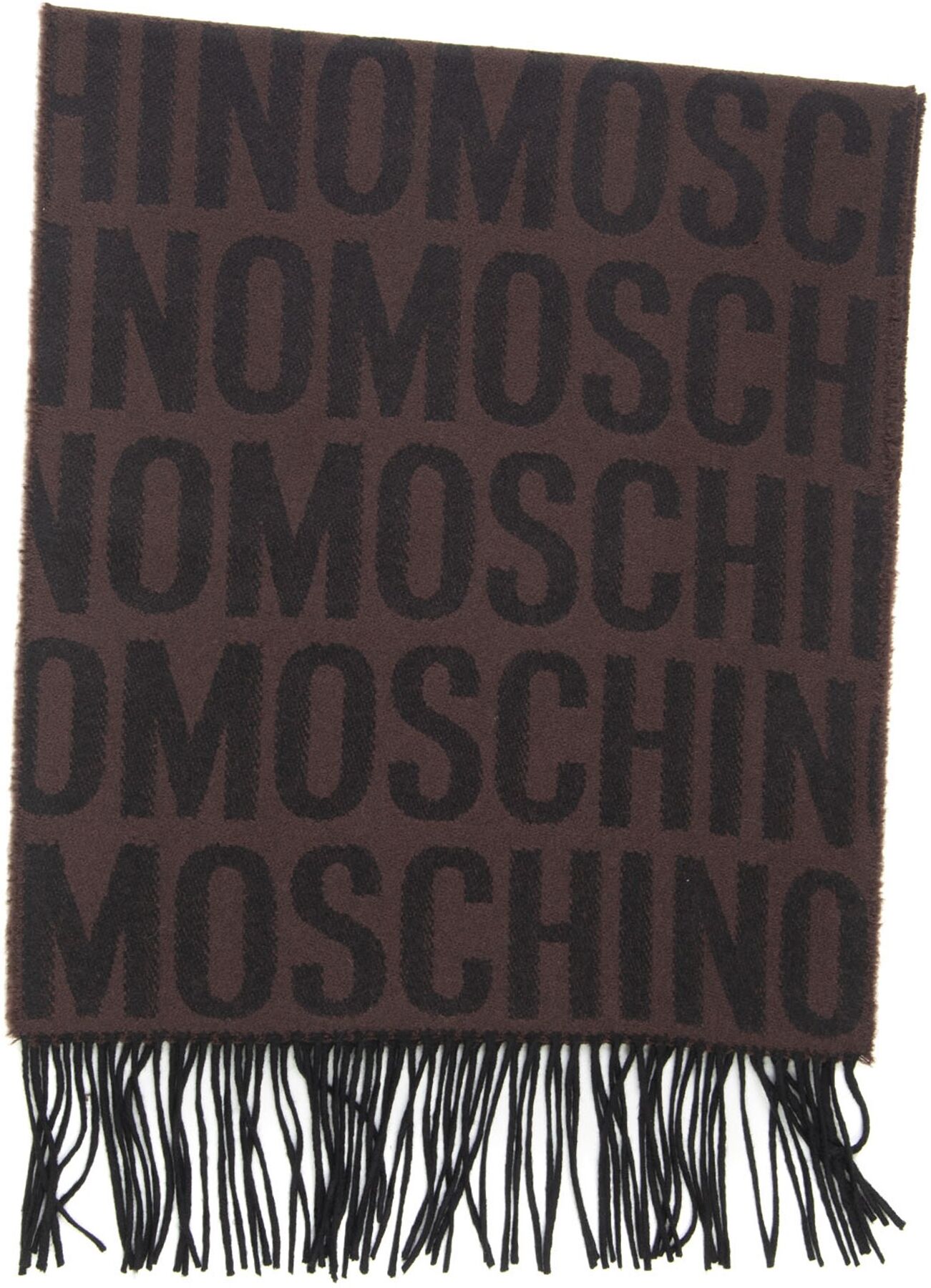 Moschino Sciarpa Rosso-nero Uomo UNI