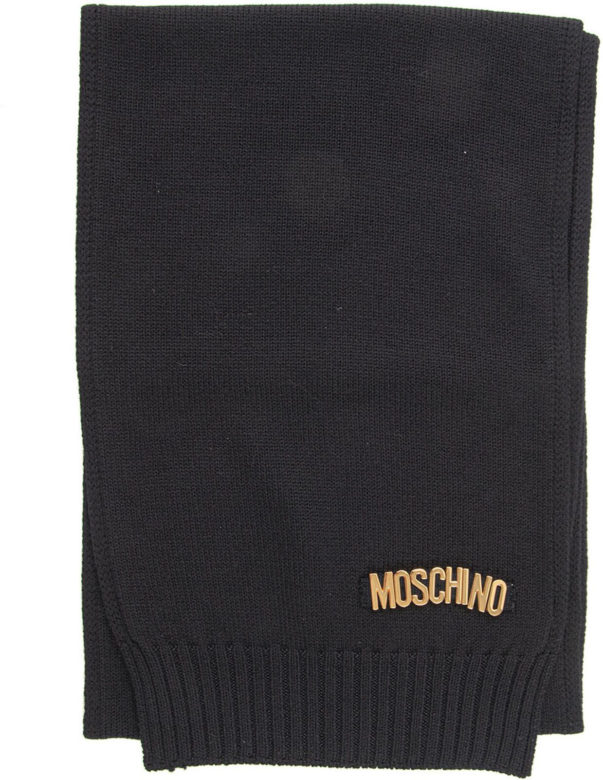 Moschino Sciarpa Nero Donna UNI