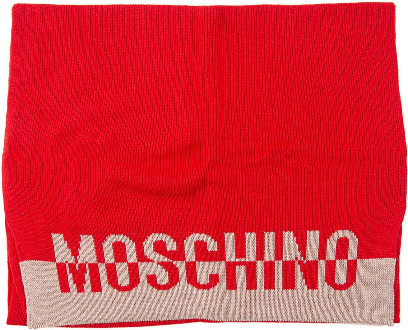 Moschino Sciarpa Rosso Donna UNI