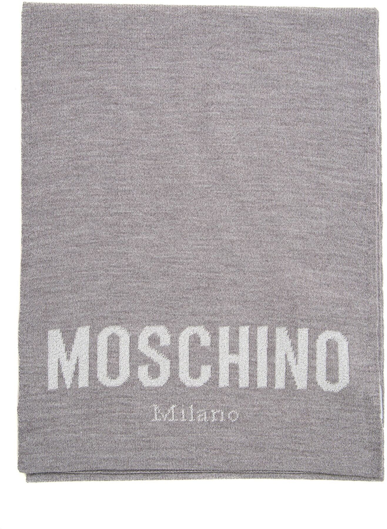 Moschino Sciarpa Grigio Donna UNI