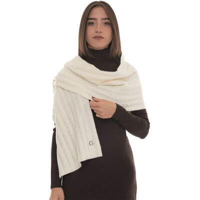 Guess Sciarpa Bianco Donna UNI Guess Sciarpa Bianco Donna UNI