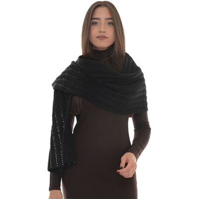 Guess Sciarpa Nero Donna UNI Guess Sciarpa Nero Donna UNI