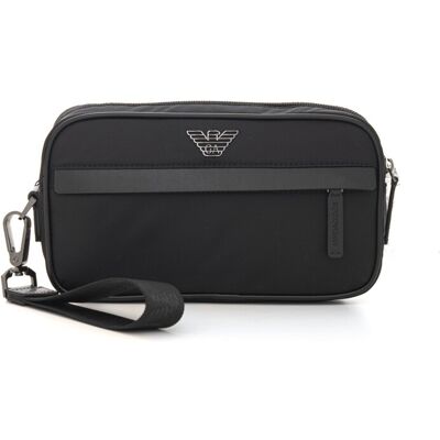 Giorgio Armani Pochette in nylon Nero Uomo UNI Giorgio Armani Pochette in nylon Nero Uomo UNI