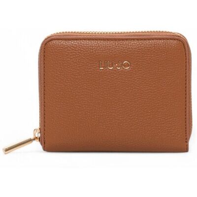 Liu Jo Portafoglio con zip Cuoio Donna UNI Liu Jo Portafoglio con zip Cuoio Donna UNI