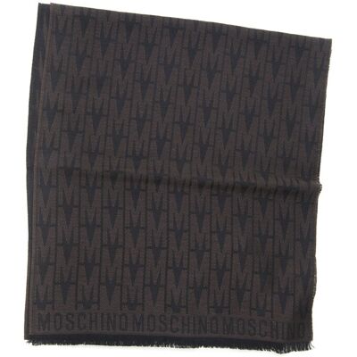 Moschino Sciarpa Marrone Uomo UNI Moschino Sciarpa Marrone Uomo UNI