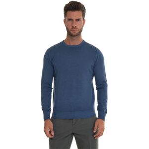 Hindustrie Maglia girocollo Denim Uomo 48