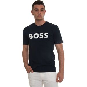 Boss T-shirt girocollo THINKING1 Blu Uomo M