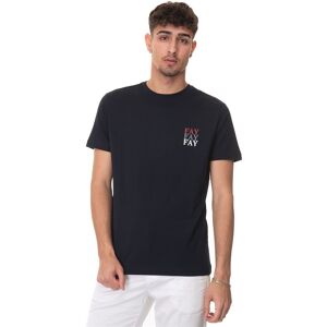 Fay T-shirt manica corta Blu Uomo M