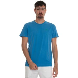 La Martina T-shirt girocollo mezza manica Serge Azzurro Uomo L