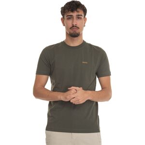 Boss T-shirt girocollo Verde Uomo S