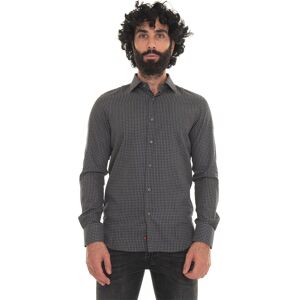 Carrel Camicia casual Grigio-nero Uomo 41