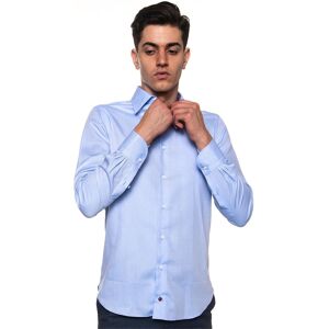 Carrel Camicia classica da uomo Celeste Uomo 38