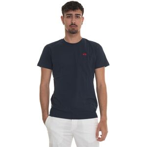 La Martina T-shirt girocollo mezza manica Serge Blu Uomo L