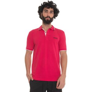 Boss Polo manica corta Fucsia Uomo L