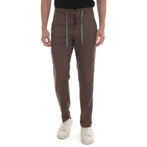 Marco Pescarolo Pantalone modello jogger CARACCIOLO Marroncino Uomo 48