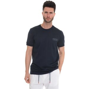 Kiton T-shirt Blu Uomo XL