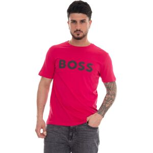 Boss T-shirt girocollo THINKING1 Fucsia Uomo XXL