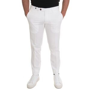 Filetto Pantalone modello chino Bianco Uomo 54