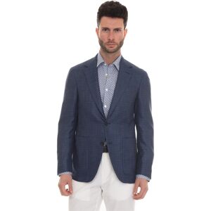 Canali Giacca 2 bottoni Blu Uomo 50