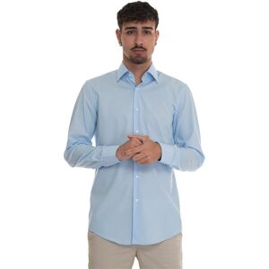 Boss Camicia casual H-HANK-KENT Celeste Uomo 42