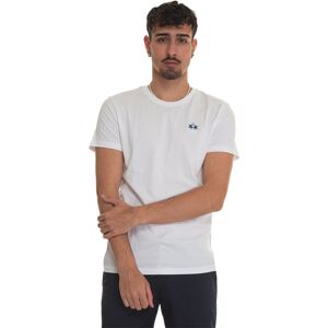 La Martina T-shirt girocollo mezza manica Serge Bianco Uomo L