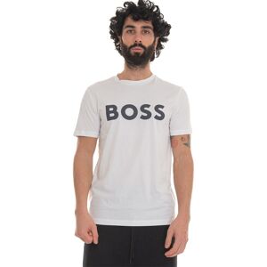 Boss T-shirt girocollo Bianco Uomo 3XL