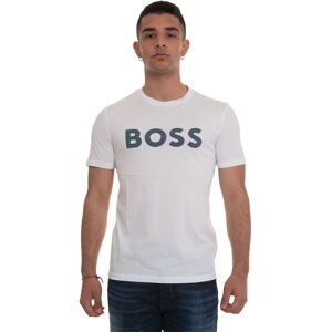 Boss T-shirt girocollo THINKING1 Bianco Uomo XXL